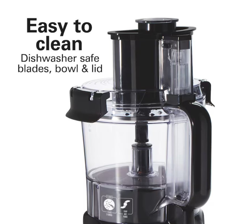 Hamilton Beach 10 Cup Stack & Snap Food Processor 70822FG