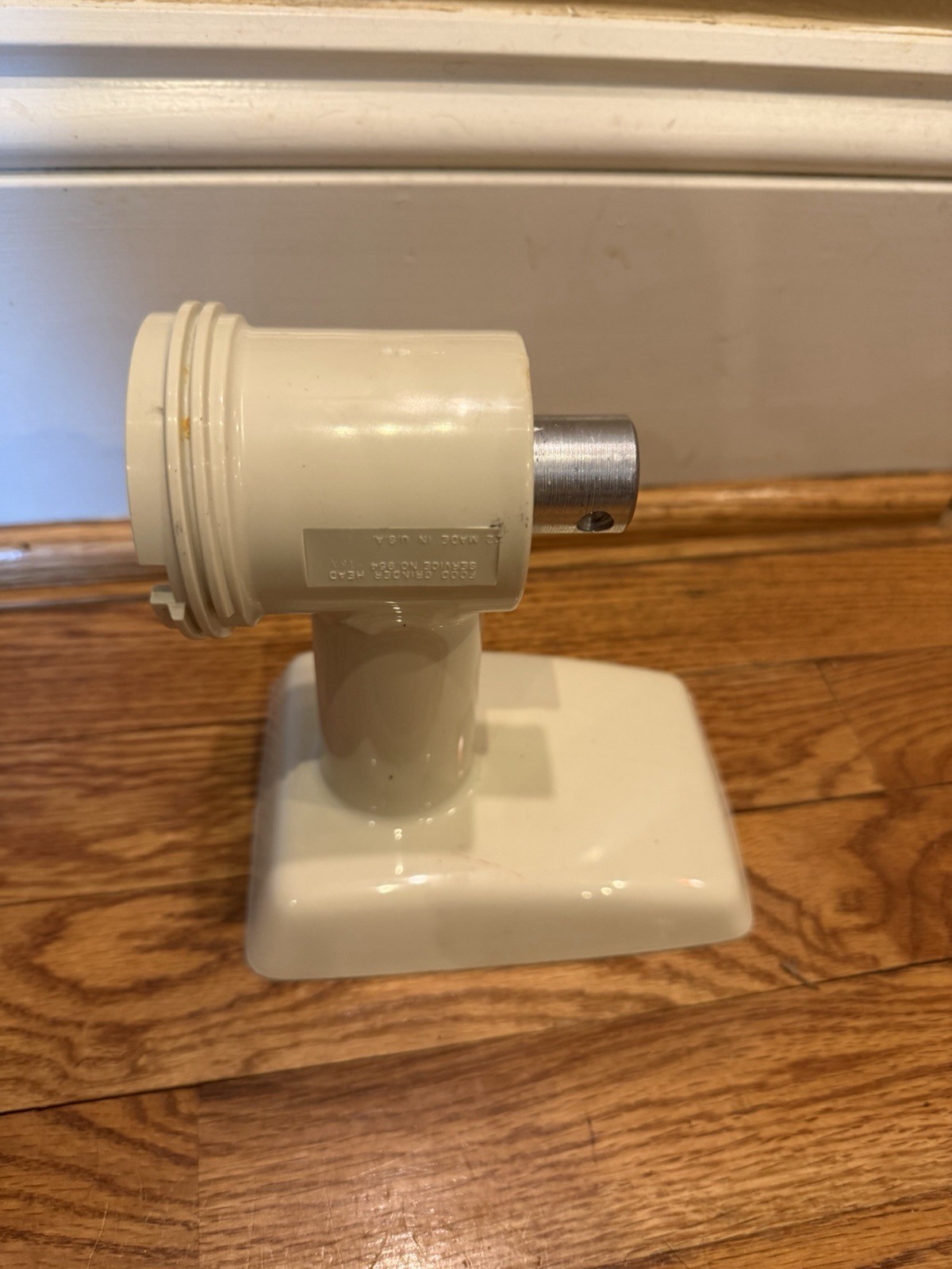 Vintage Oster Regency Kitchen Center Meat Grinder Attachment And Accessories WHT