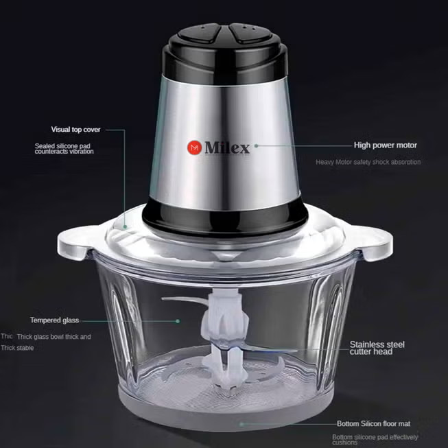 Milex Insta Chop 3L Food Processor NEW