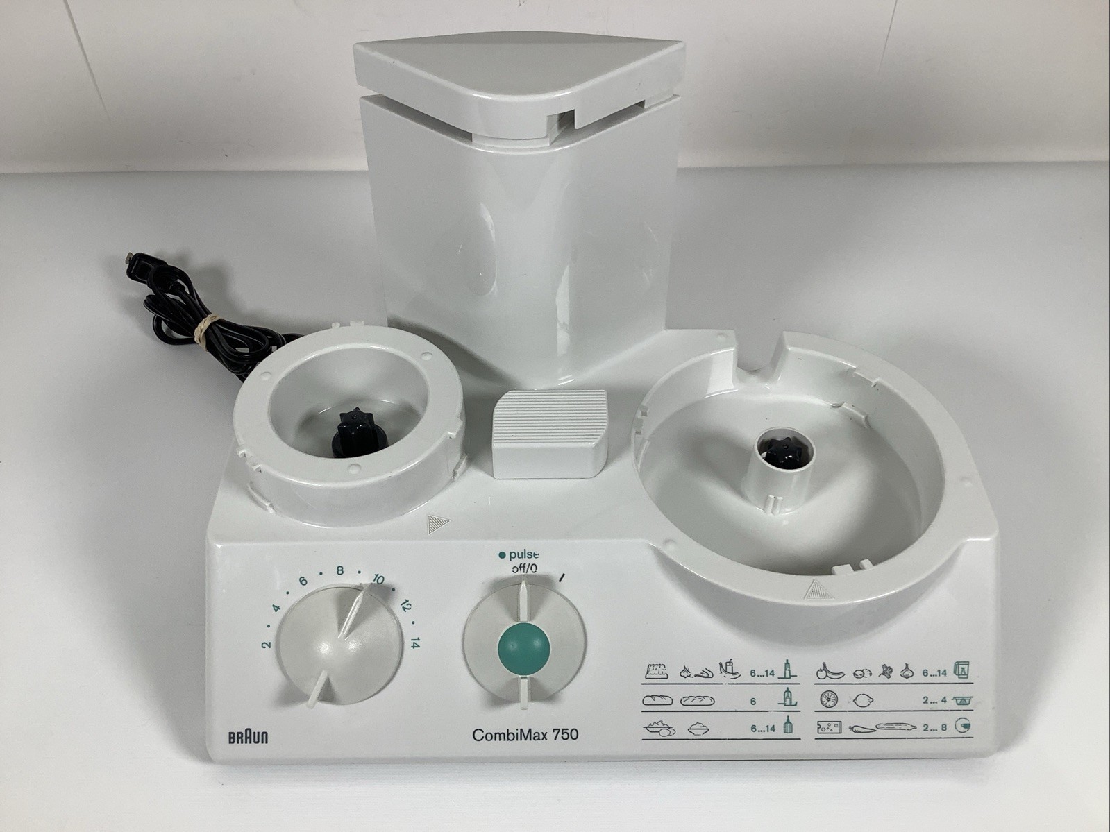 Braun CombiMax K750 Food Processor Made in Germany – Motor Power Base ONLY-