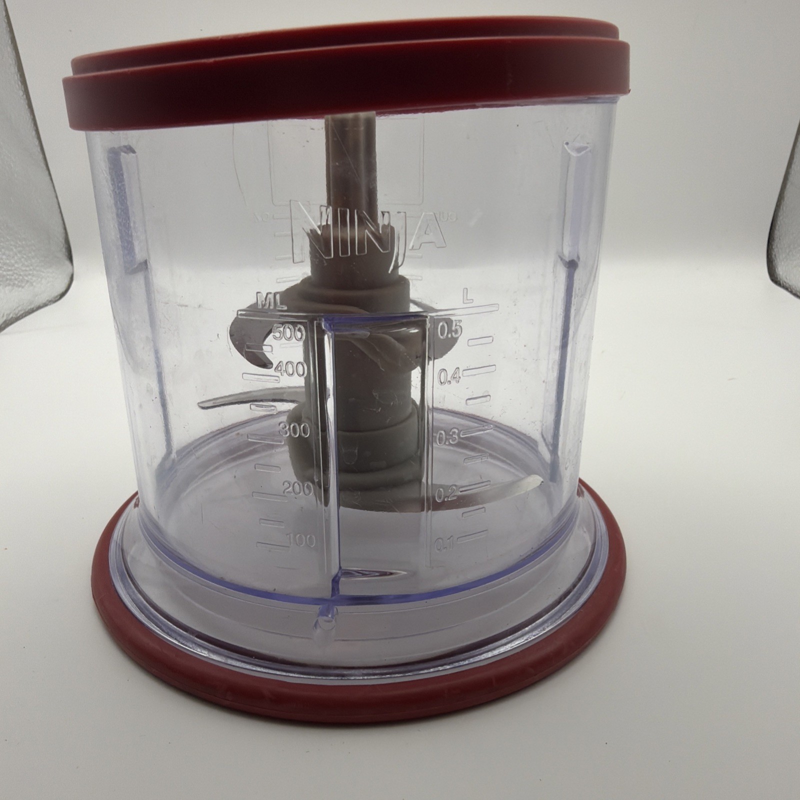 Ninja Food Chopper Express Chop 16 Ounce Container With Lid & Blade Replacement