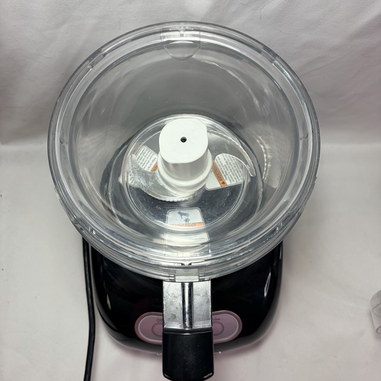 KITCHENAID 12 Cup Black Ultra Food Processor KFPW760QER1 with Accessory Set EUC