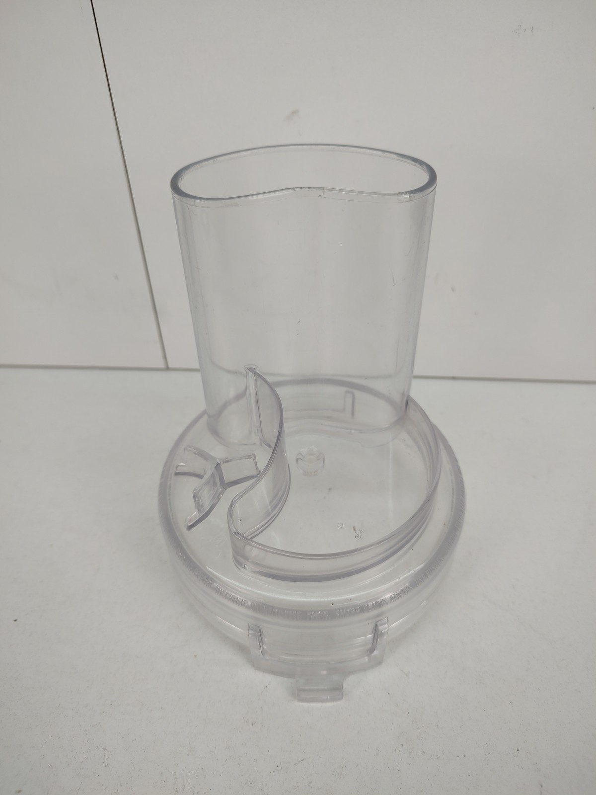 Food Network Mini Processor Lid Replacement FP10 3 Cup Chopper No Pusher Plunger