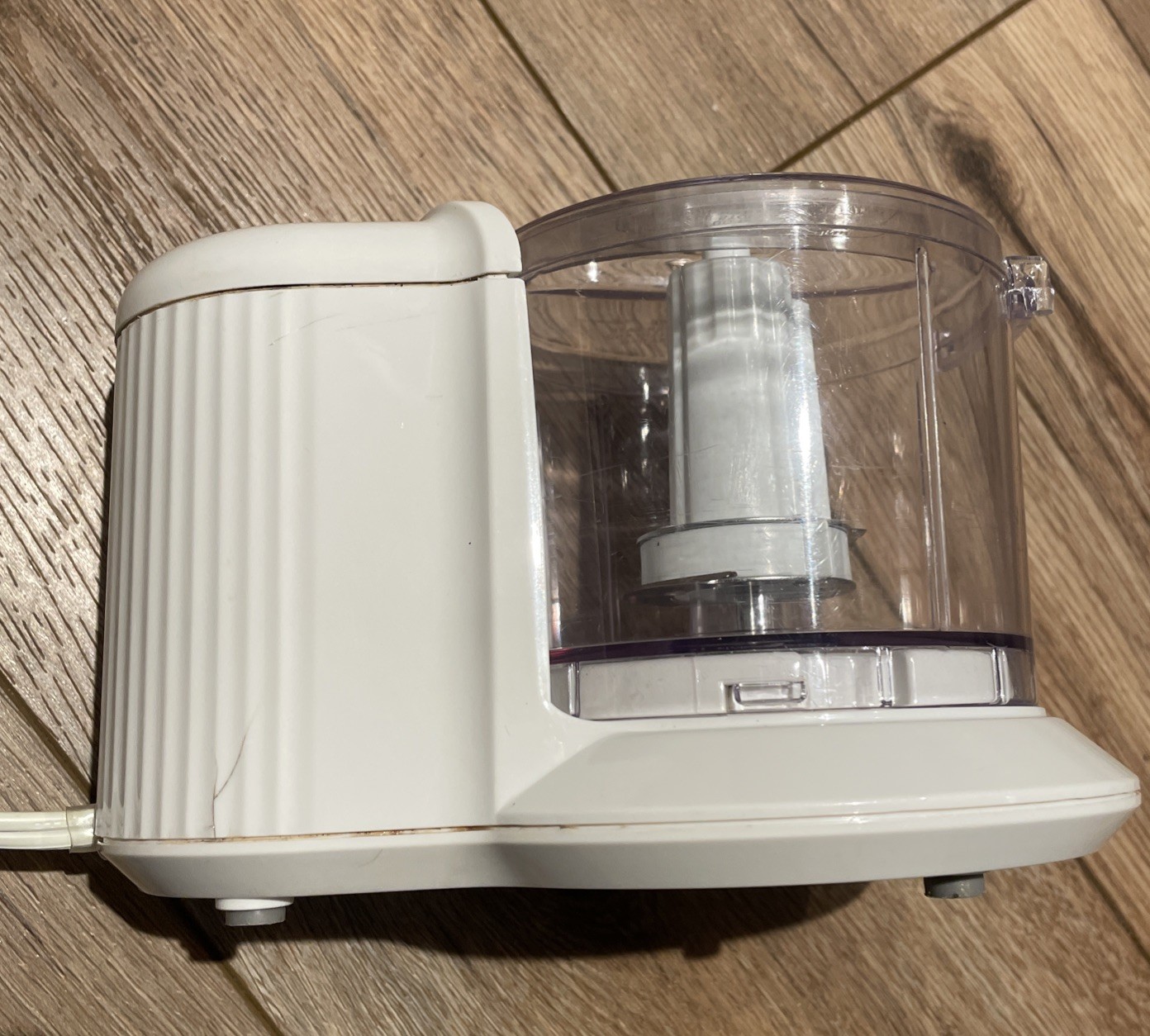 Black & Decker HC306 One-Touch 1.5 Cup Electric Food Chopper Processor White
