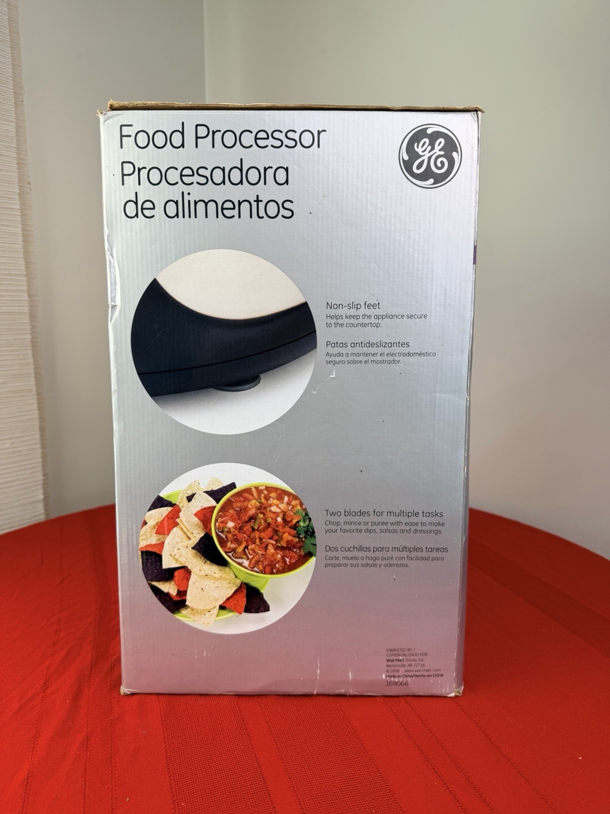GE Food Processor 169066 500W 11 Cup Large Chute Stainless Family Size -New 🔥