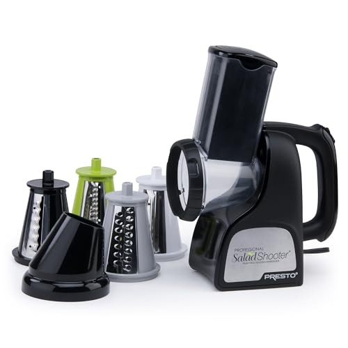 Presto 02970 Professional SaladShooter Electric 1 Size, Black