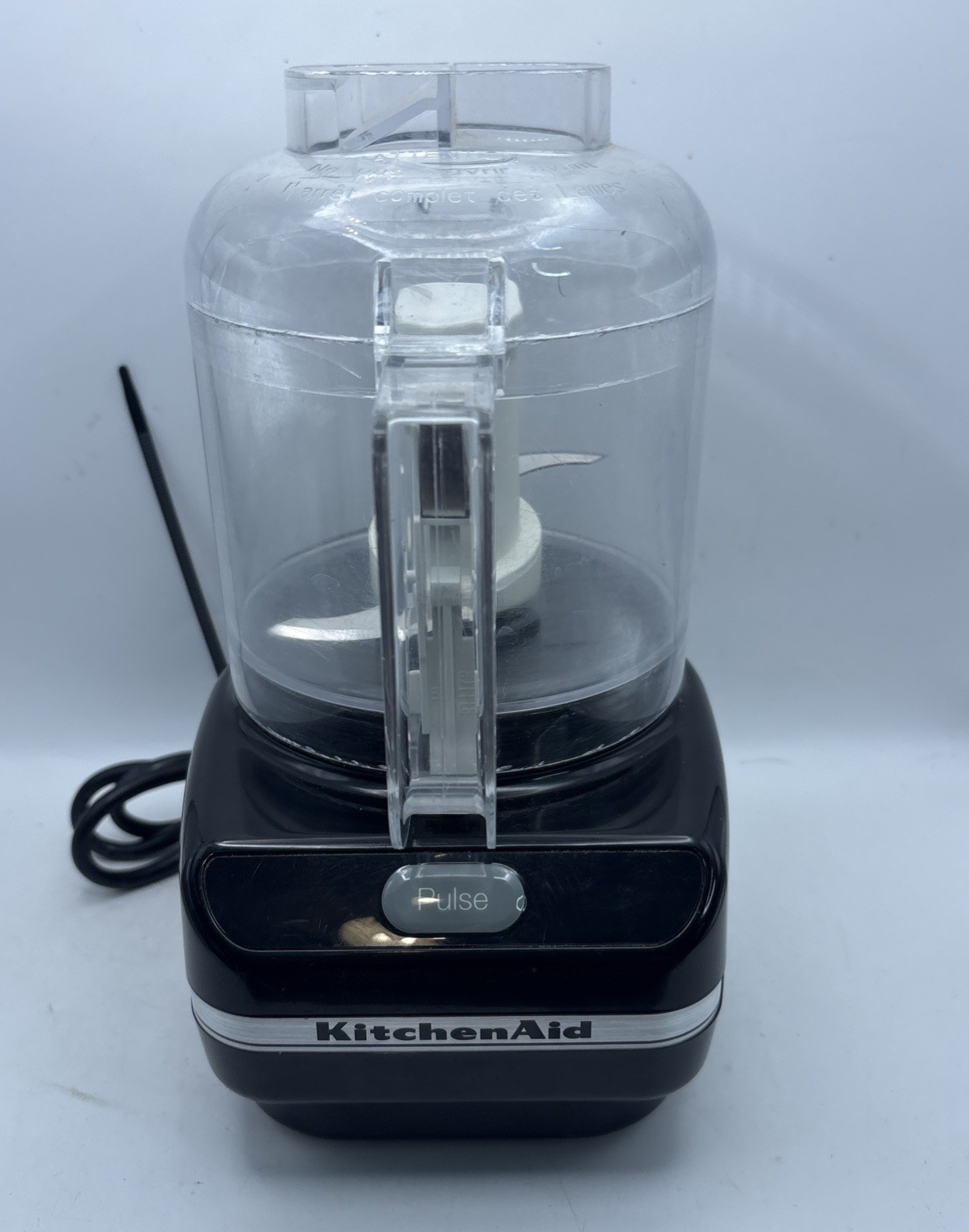 KitchenAid KFC3100ER 3 Cup Chef’s Chopper Mini Food Processor Black TESTED WORKS