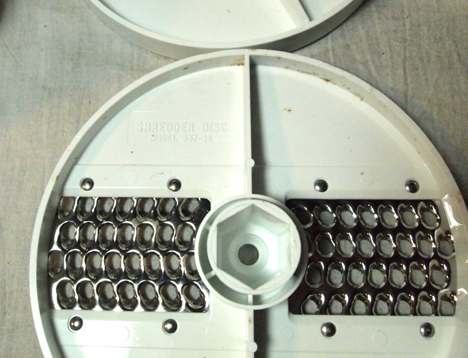 Oster Regency Kitchen Center Food Processor Base Lid Pusher Blades parts