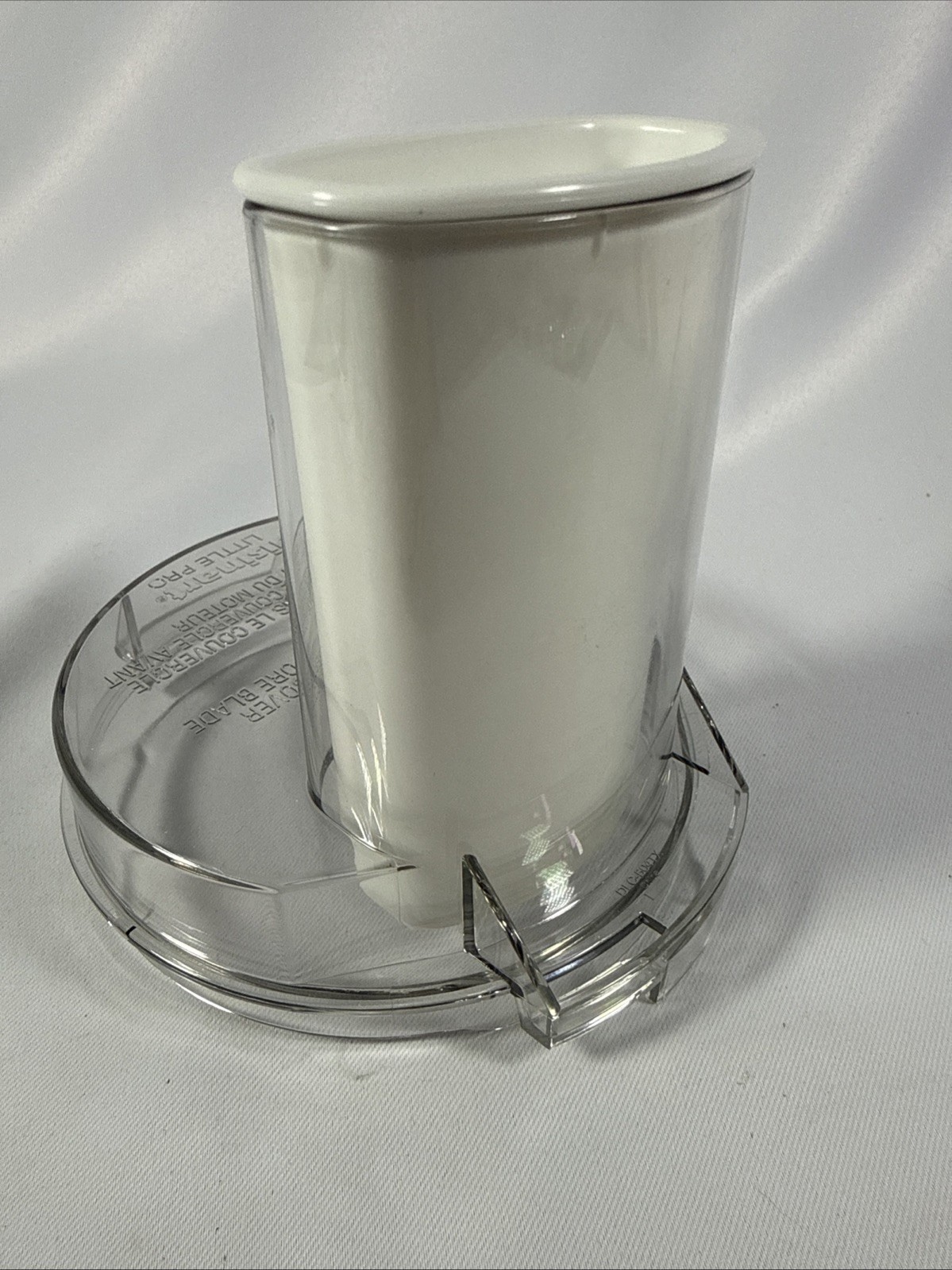 Cuisinart Handy Prep Food Processor DFP-3 Replacement Lid and Pusher DLC-504TX