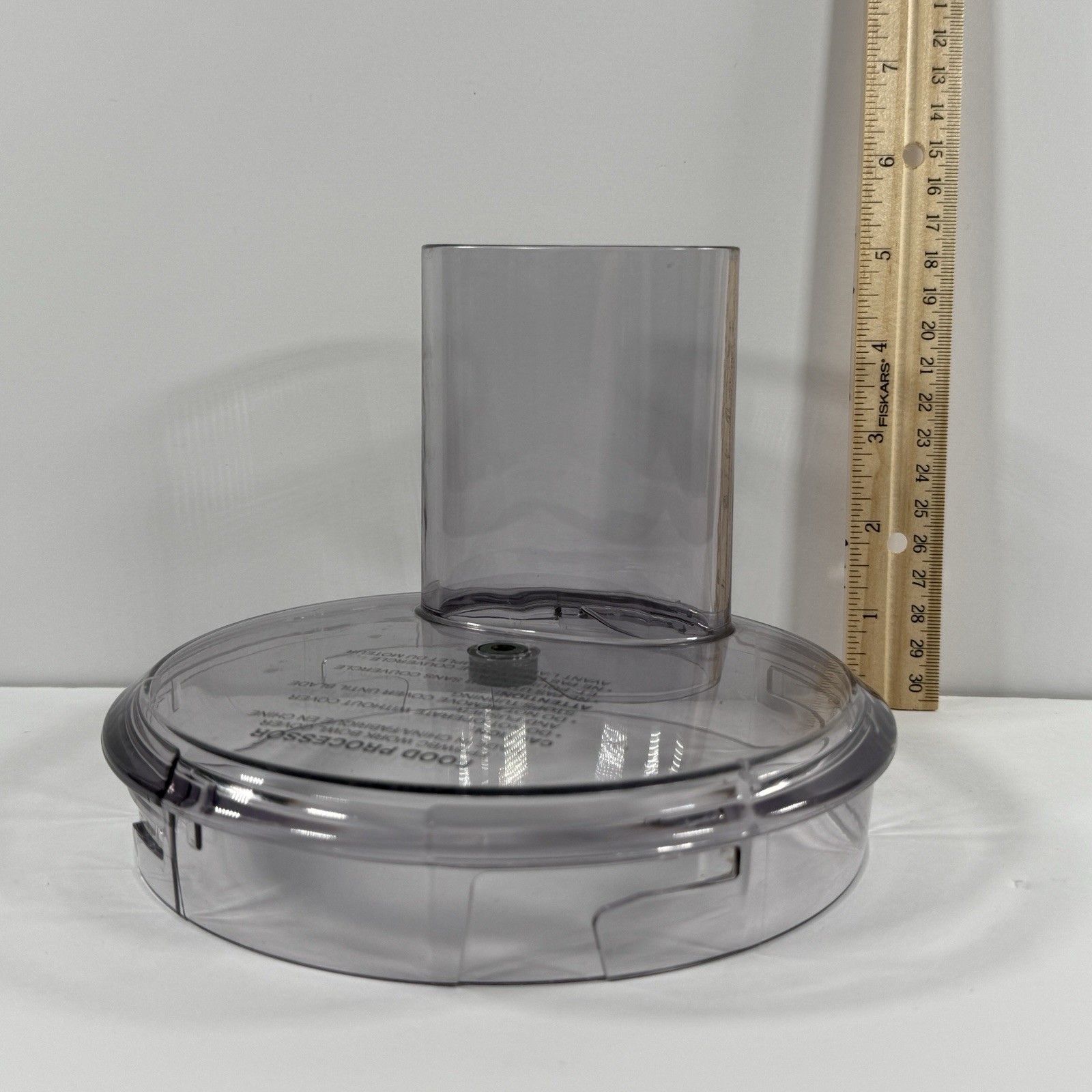 Cuisinart Food Processor FP-8WBC Work Bowl Cover Lid & FP-8P Pusher Replacements
