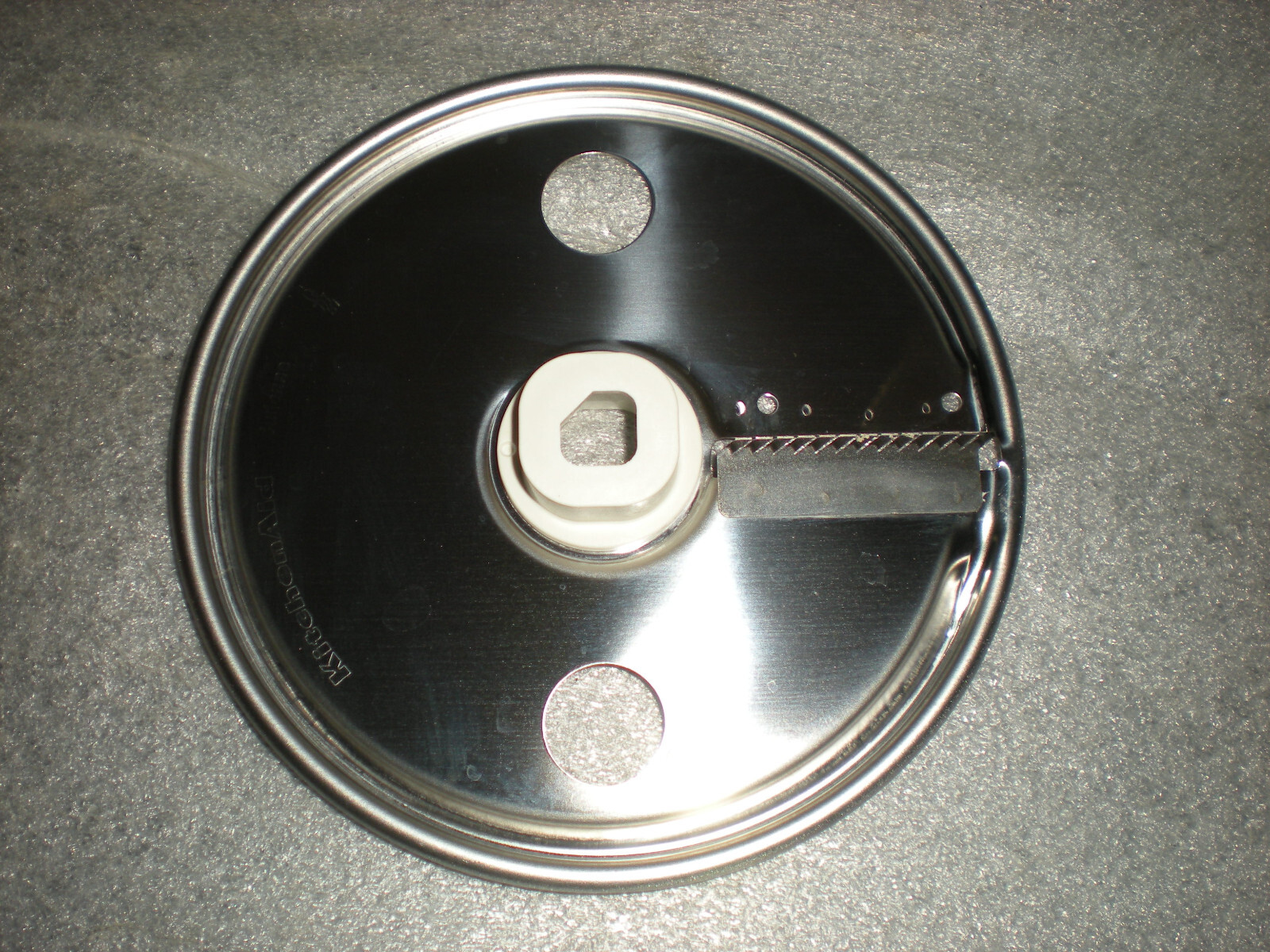 OEM KitchenAid KSM2FPA Food Processor Mixer Attachment Julienne Disc Blade ONLY