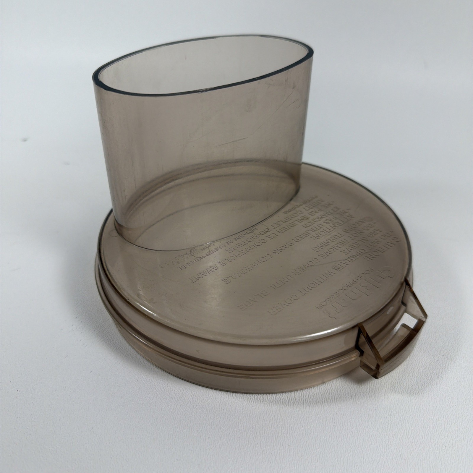 Cuisinart DLC-10E Food Processor Lid Cover Amber Replacement Part CFP-4 5 5A 9