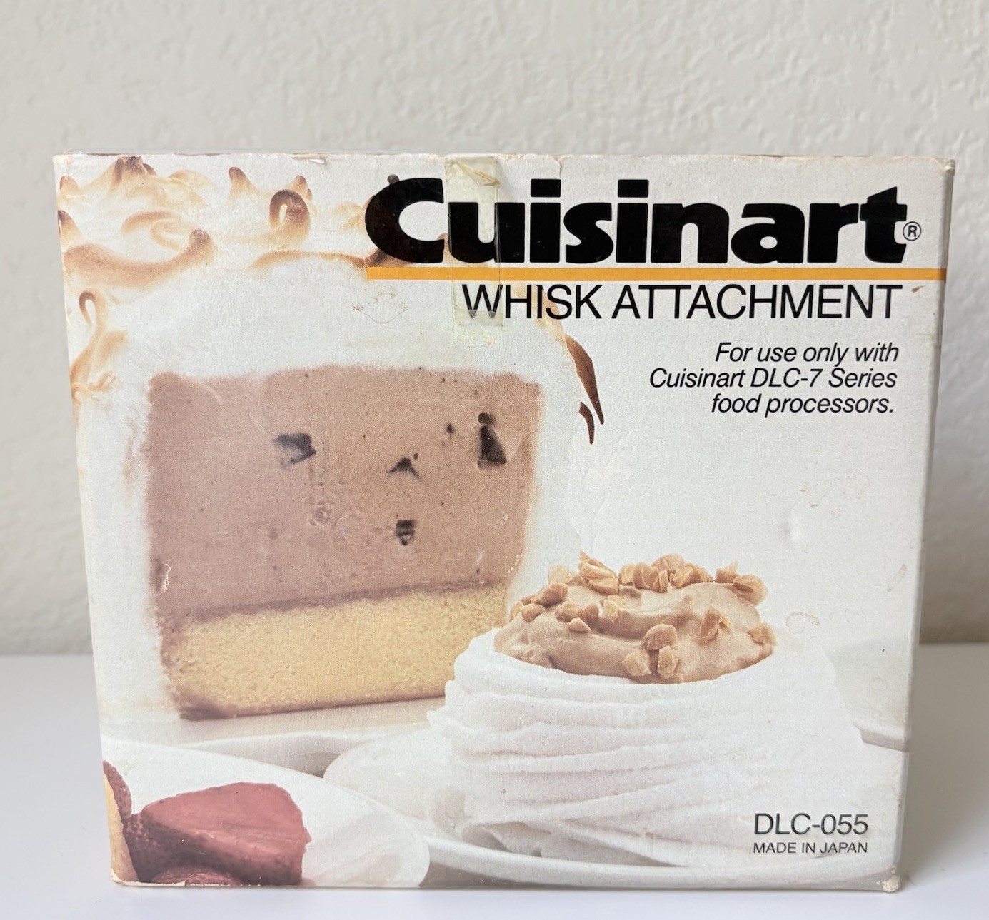 Cuisinart Whisk Attachment DLC-055 For DLC-7 Series Food Processors Made Japan