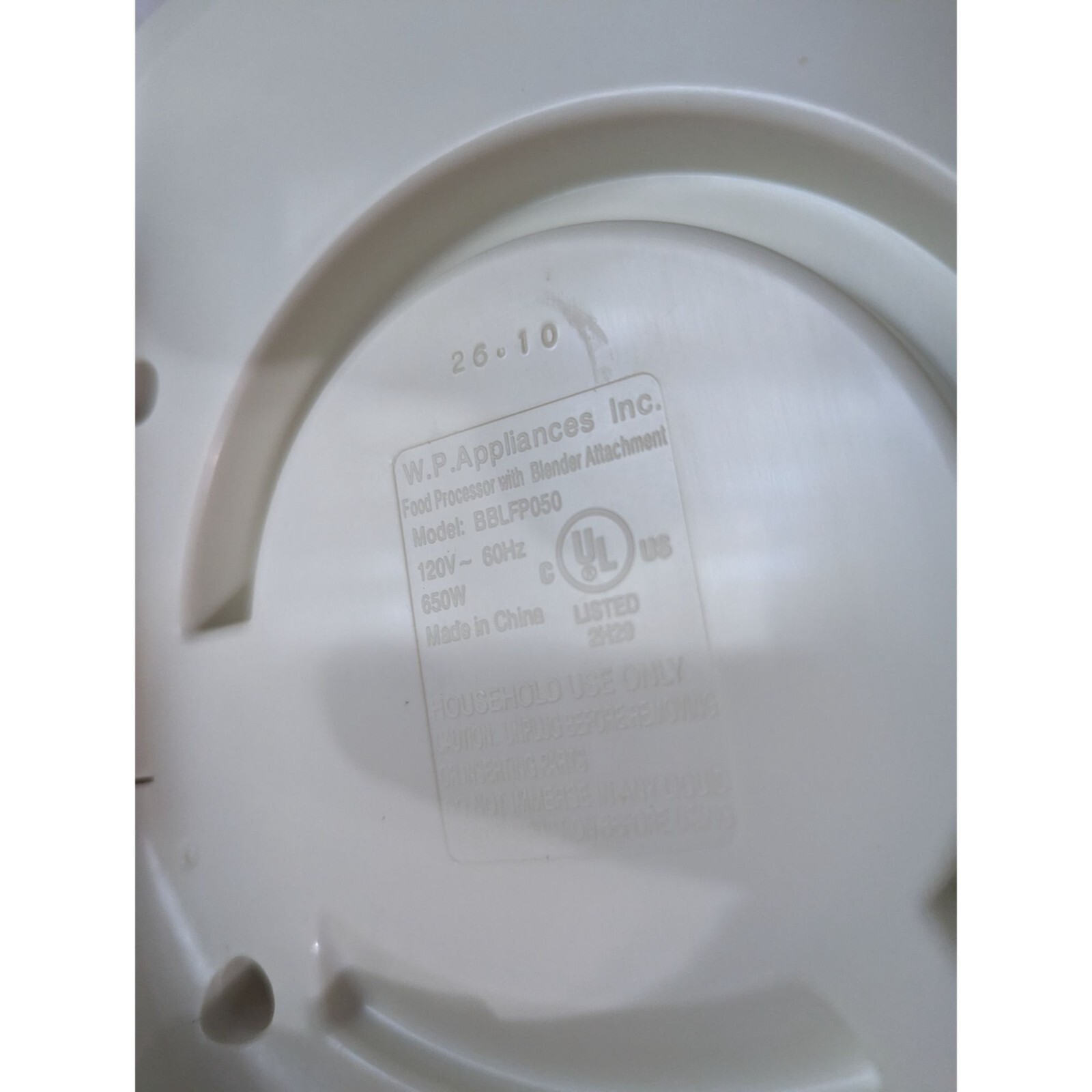 Wolfgang Puck BBLFP050 replacement part push for the 3 cup