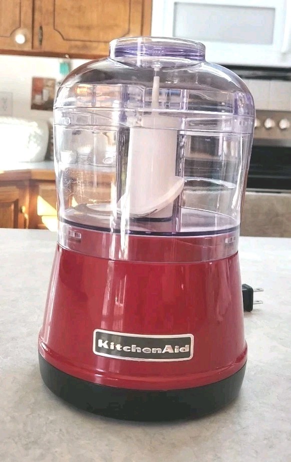 👉👉👉KitchenAid KFC3511ER0 3.5-Cup Food Chopper “EMPIRE RED” Color