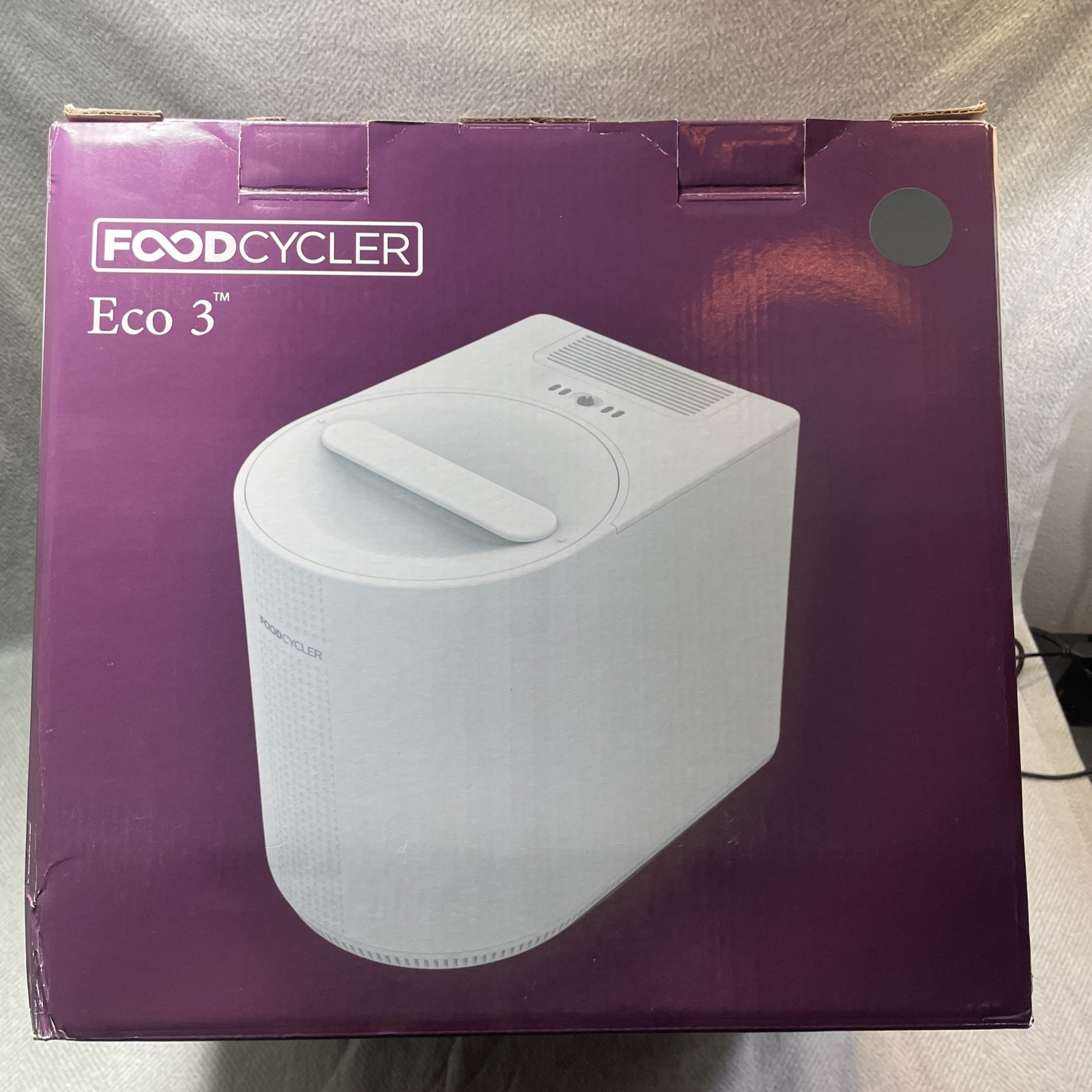 FoodCycler® Eco 3™ Odorless Indoor Compost Electric Food Waste Disposer – Gray