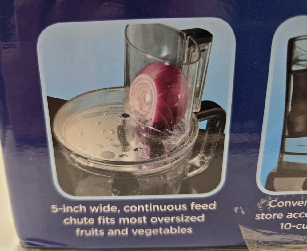 Oster FPSTFP1355 2-Speed 10-Cup Food Processor, 500-watt, Black