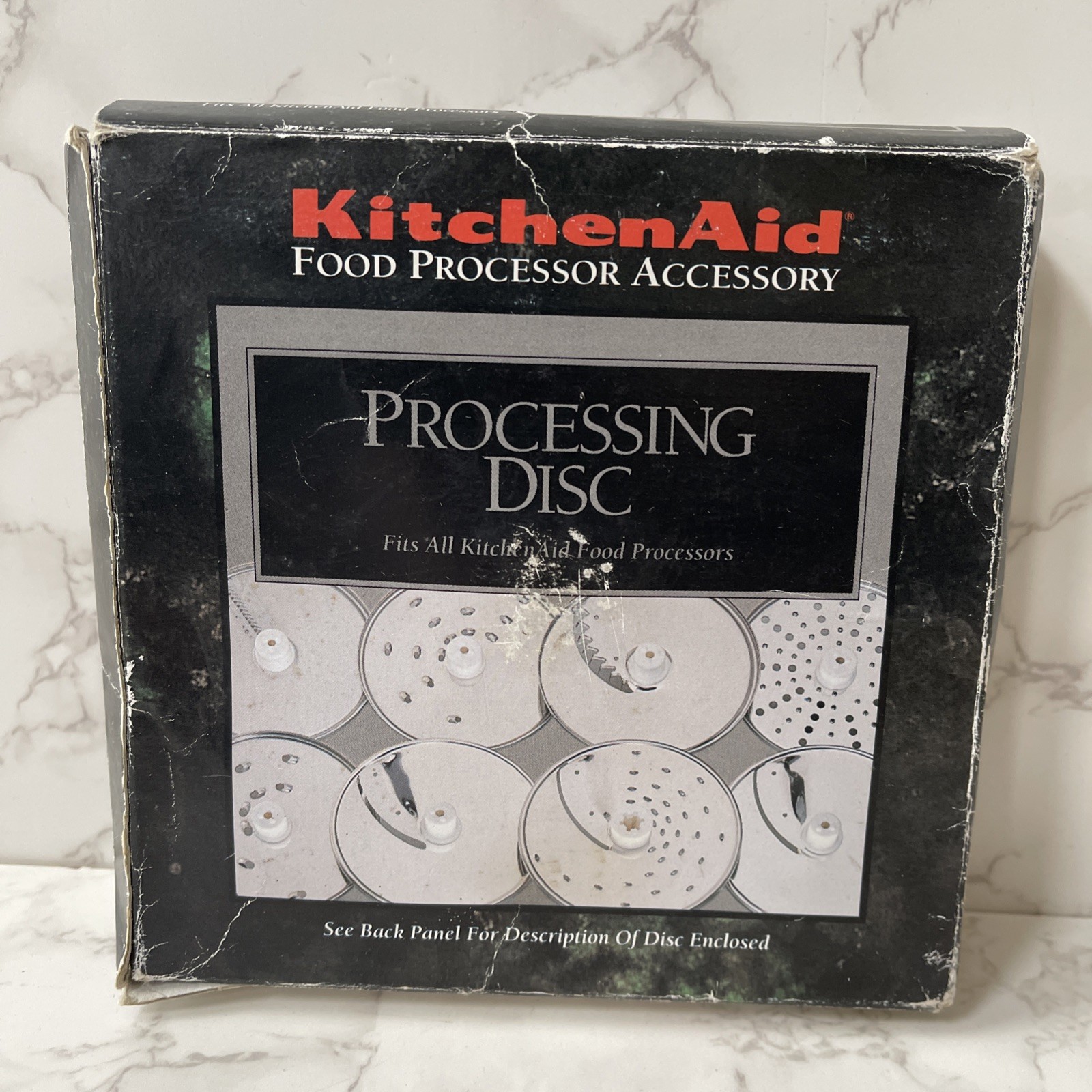 Set of 3 KitchenAid Food Processor Discs Julienne Thick Slicing Shredding DVSA
