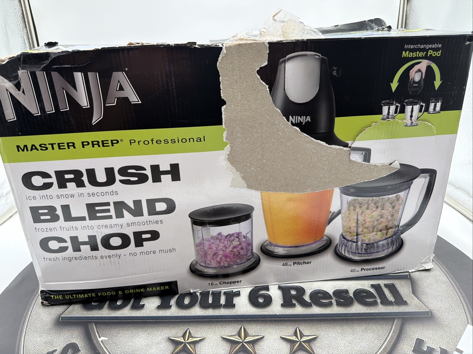 Ninja Master Prep 5 Cup Food Processor (QB1004)