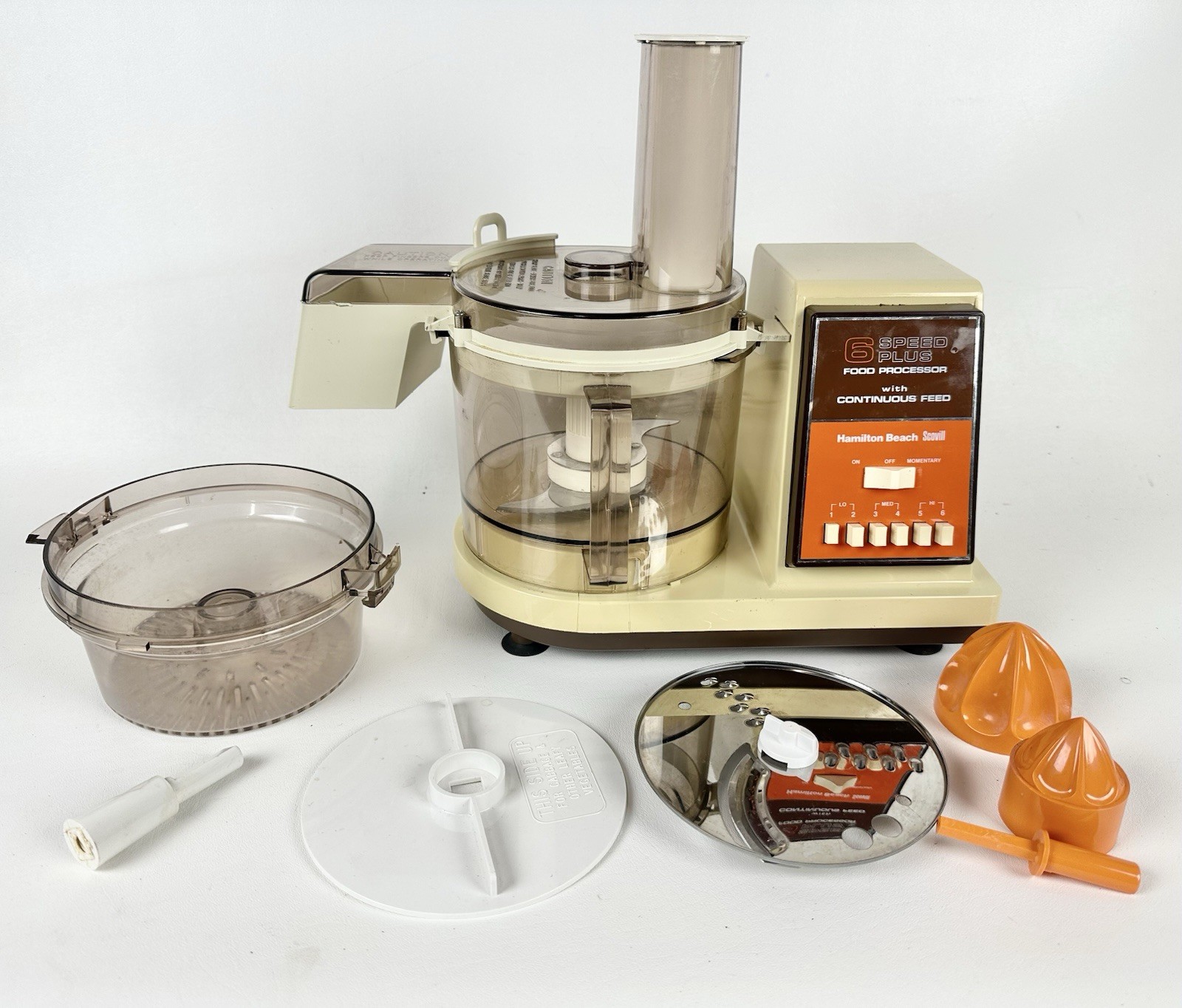 Hamilton Beach Scovill 6 Speed Plus Food Processor 712 Vintage