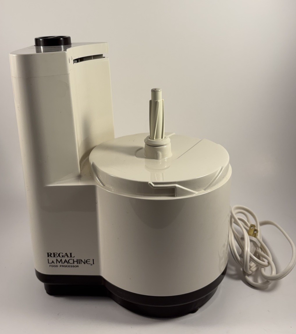 Regal La Machine I Food Processor Base Only Model V813 Tested Working