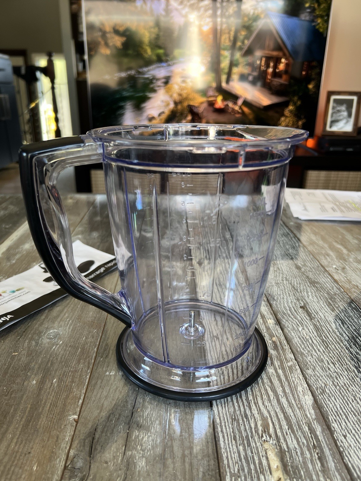 Ninja Master Prep 48 oz 6 Cup Food Processor Blender Pitcher Bowl With Lid