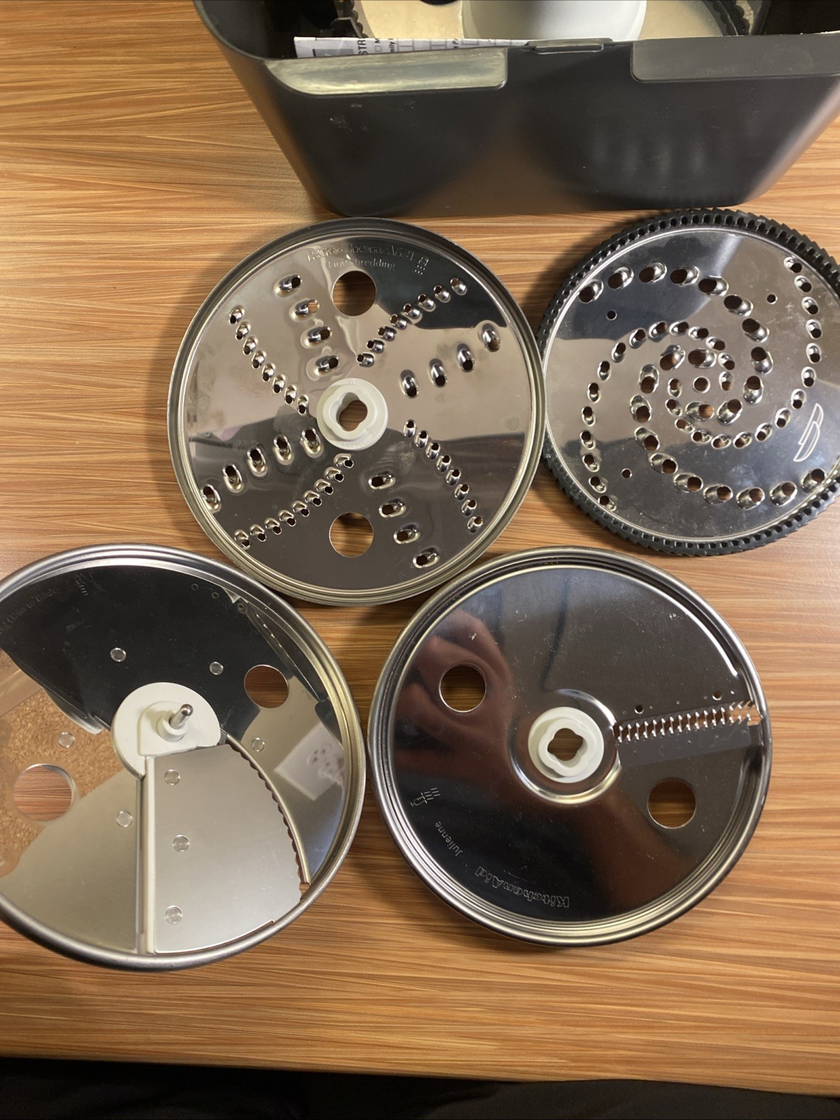 KitchenAid 9 Cup Food Processor Replacement Blade Set KFP0935 KFP0935Q Storage
