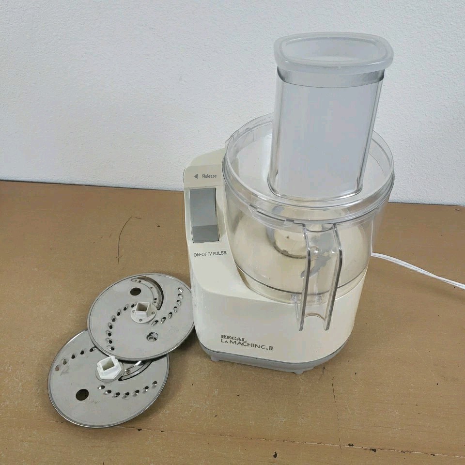 Moulinex Regal La Machine II Food Processor Complete Tested & Working