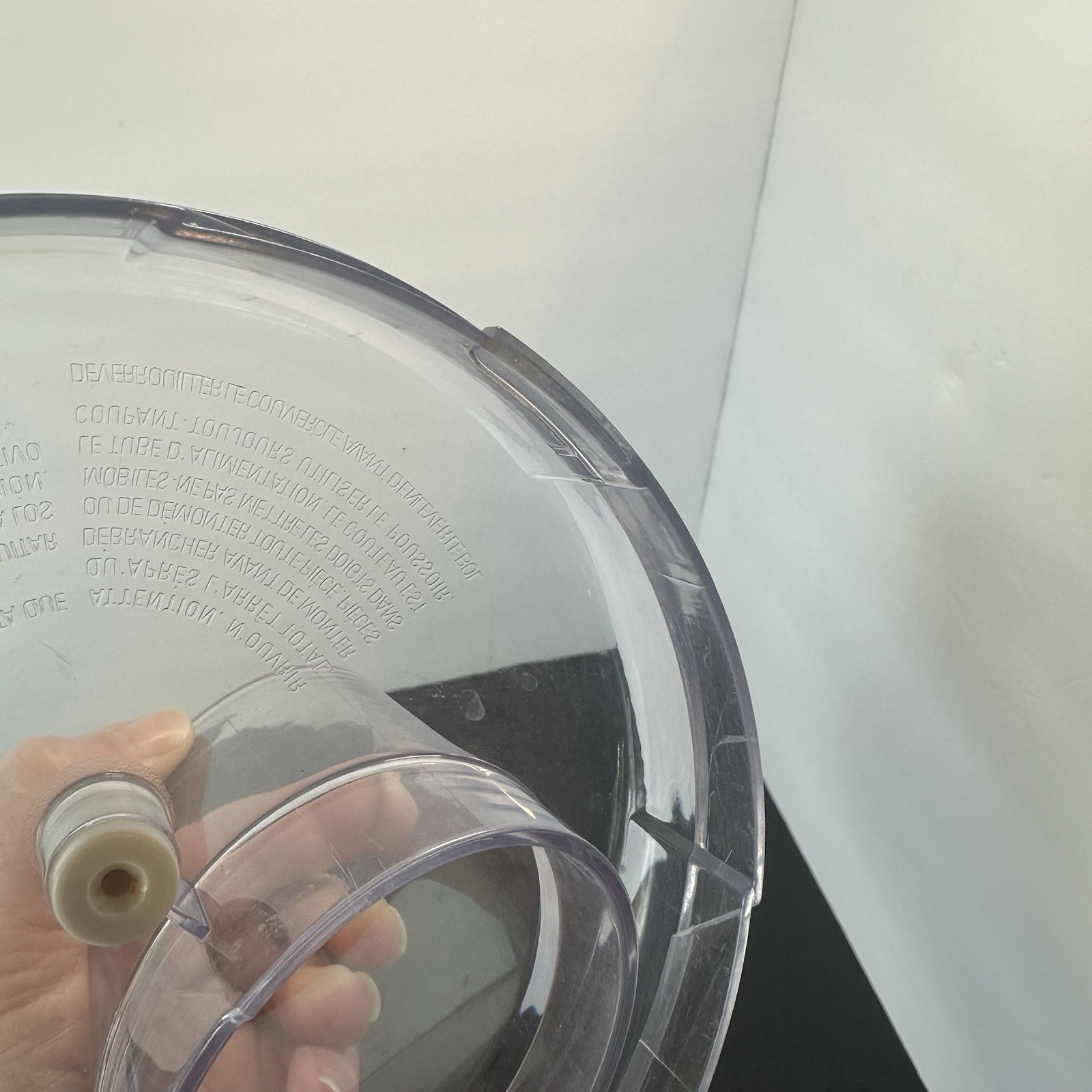 Black & Decker Food Processor Bowl Cover Top Lid OnlyFor FP1600B FP1700B FP1800B