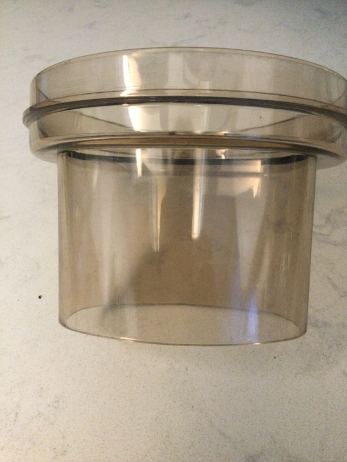Cuisinart DLC-10E Food Processor Lid Cover Amber Replacement Part CFP-4 5 5A 9