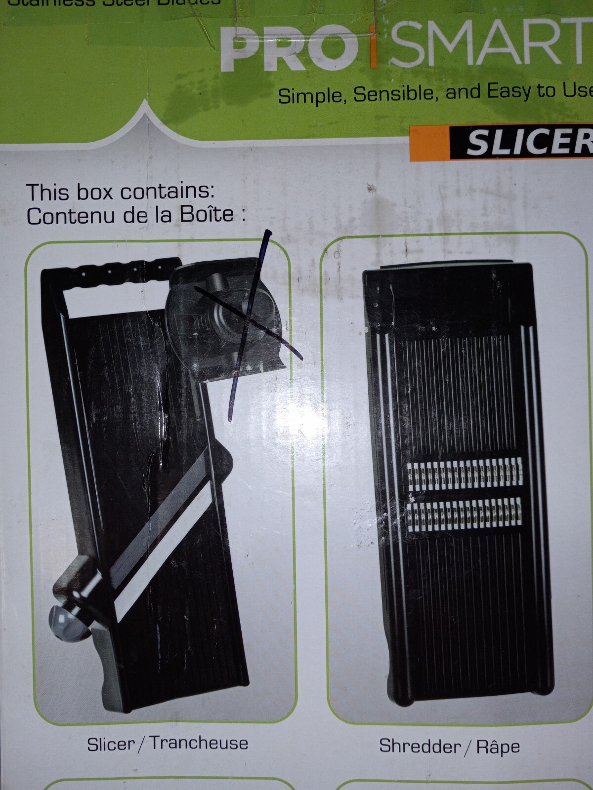 Pro Smart Slicer, Shredder & Stationary Blade Postion Rotating Blade Thick/Thin