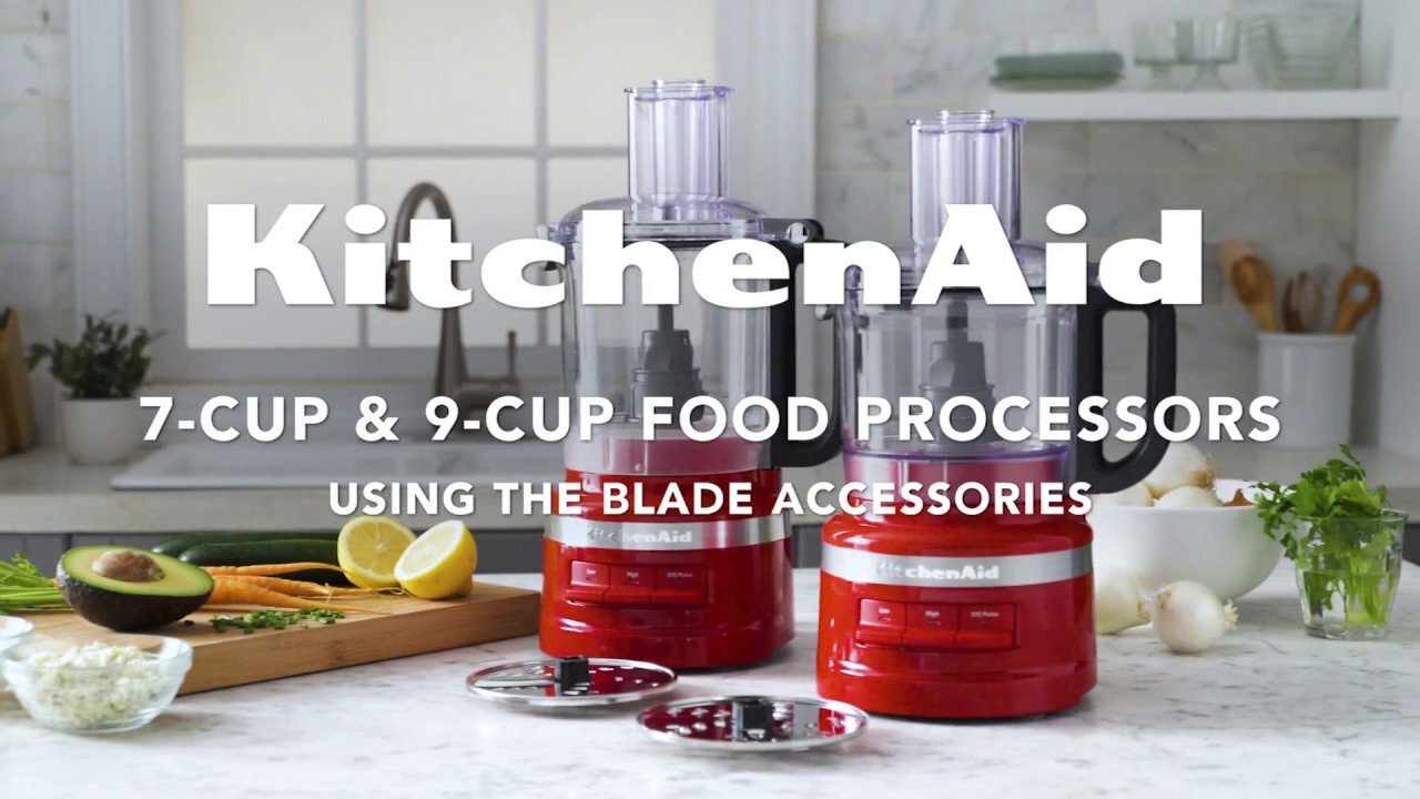 KitchenAid 9-Cup Food Processor | Contour Silver