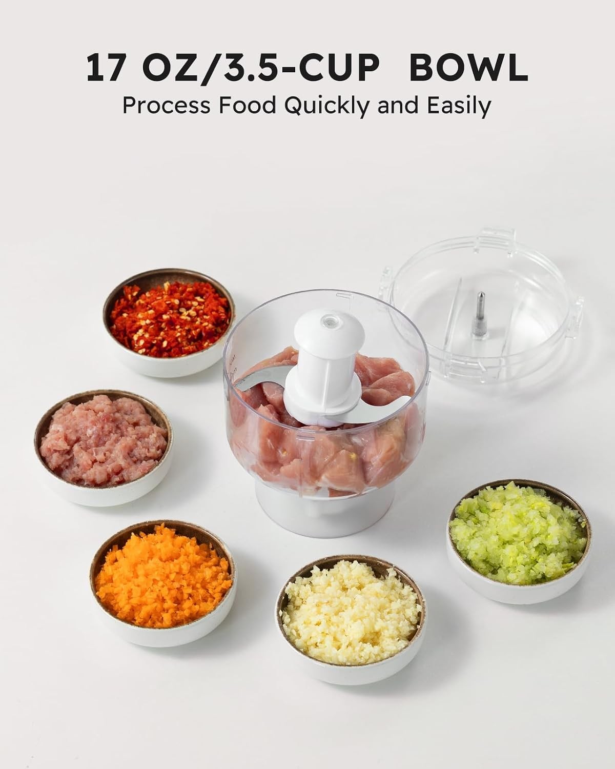 Blenders Food Processor Combo Kitchen 5 1 Blender Shakes Smoothies Meat 40 17oz