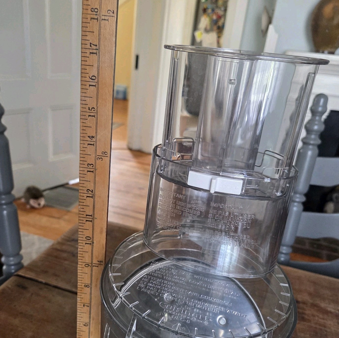 Cuisinart Deluxe 11-Cup Food Processor 11-Cup w/5 Attachments- VG Cond. $15 Ship