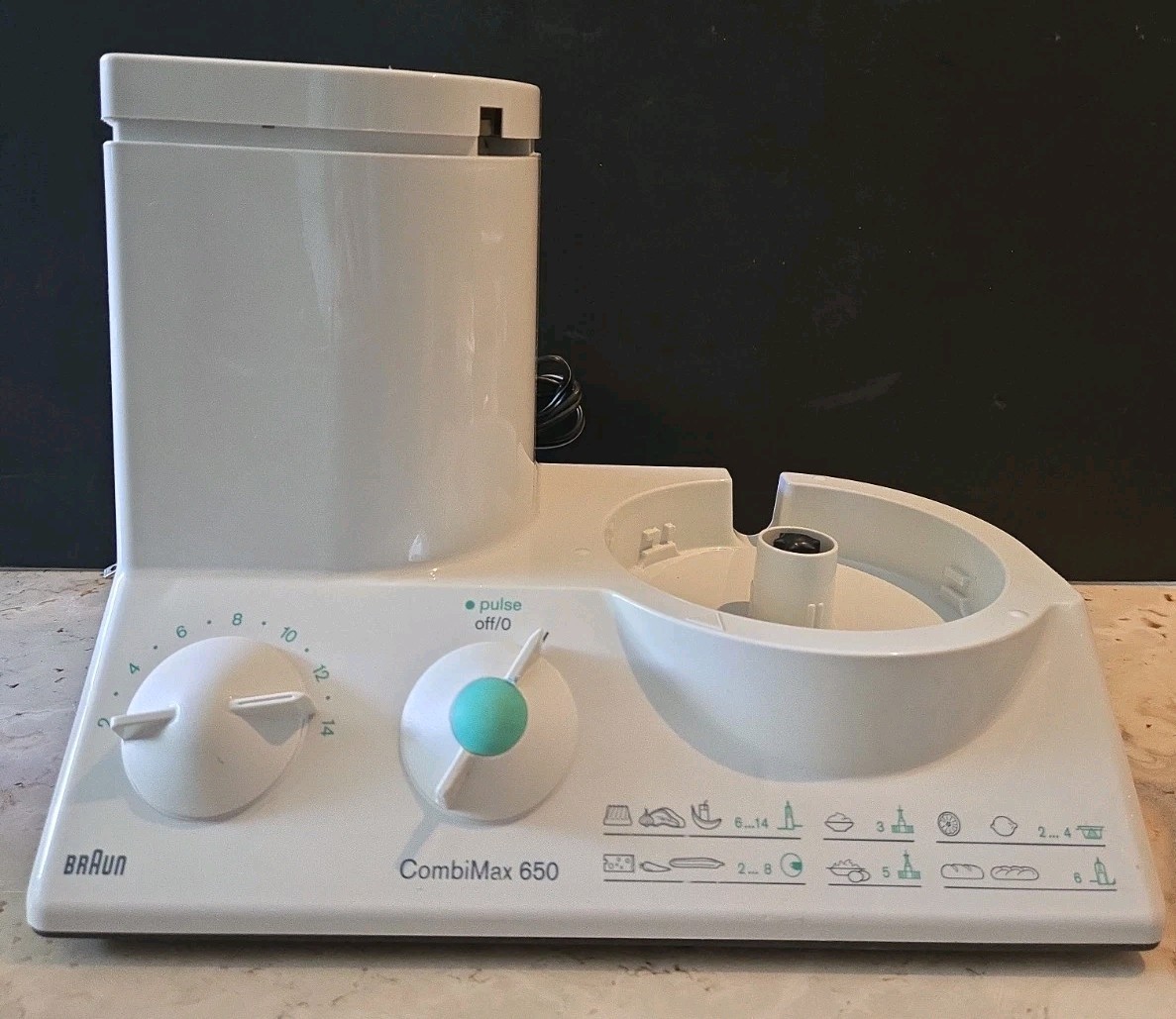 Braun Combimax K650 3205 Food Processor Motor Base Part Only
