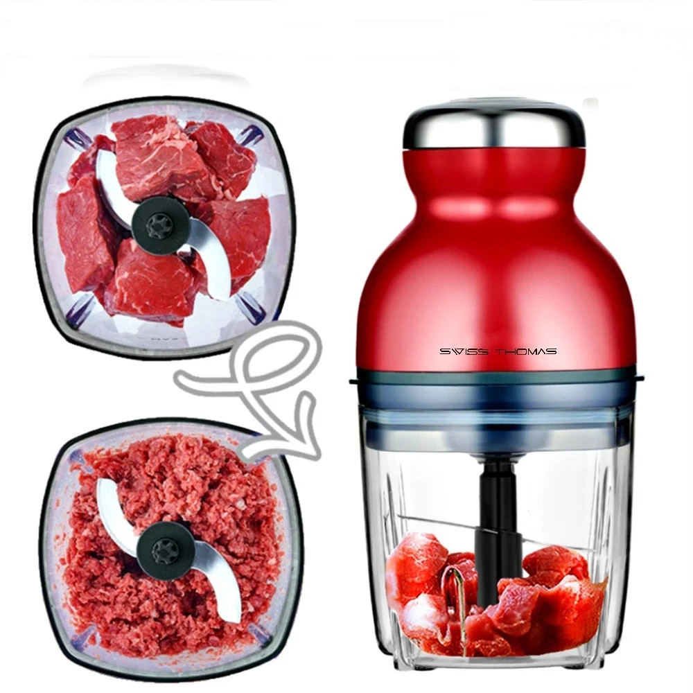 Swiss Thomas 900ml Multi-Function Chopper: blender, grinder, mixer, juicer.