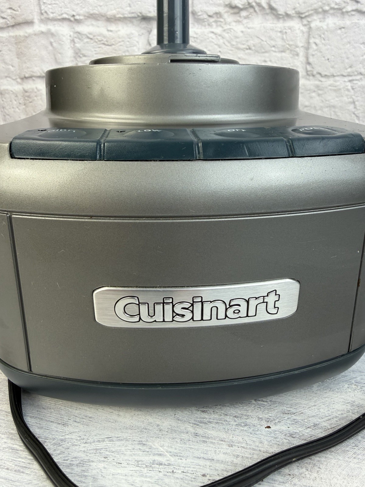 Cuisinart FP-8 Food Processor Motor Base Replacement Gray 350W Tested Working