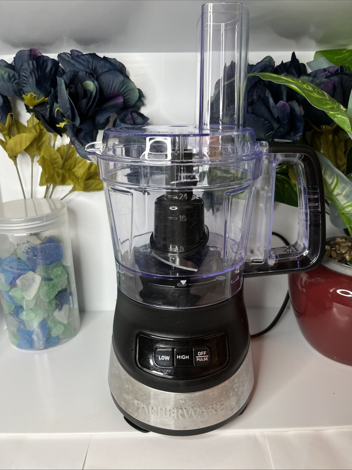Farberware Mini Food Processor 4-Cup Black&Stainless Steel Tested