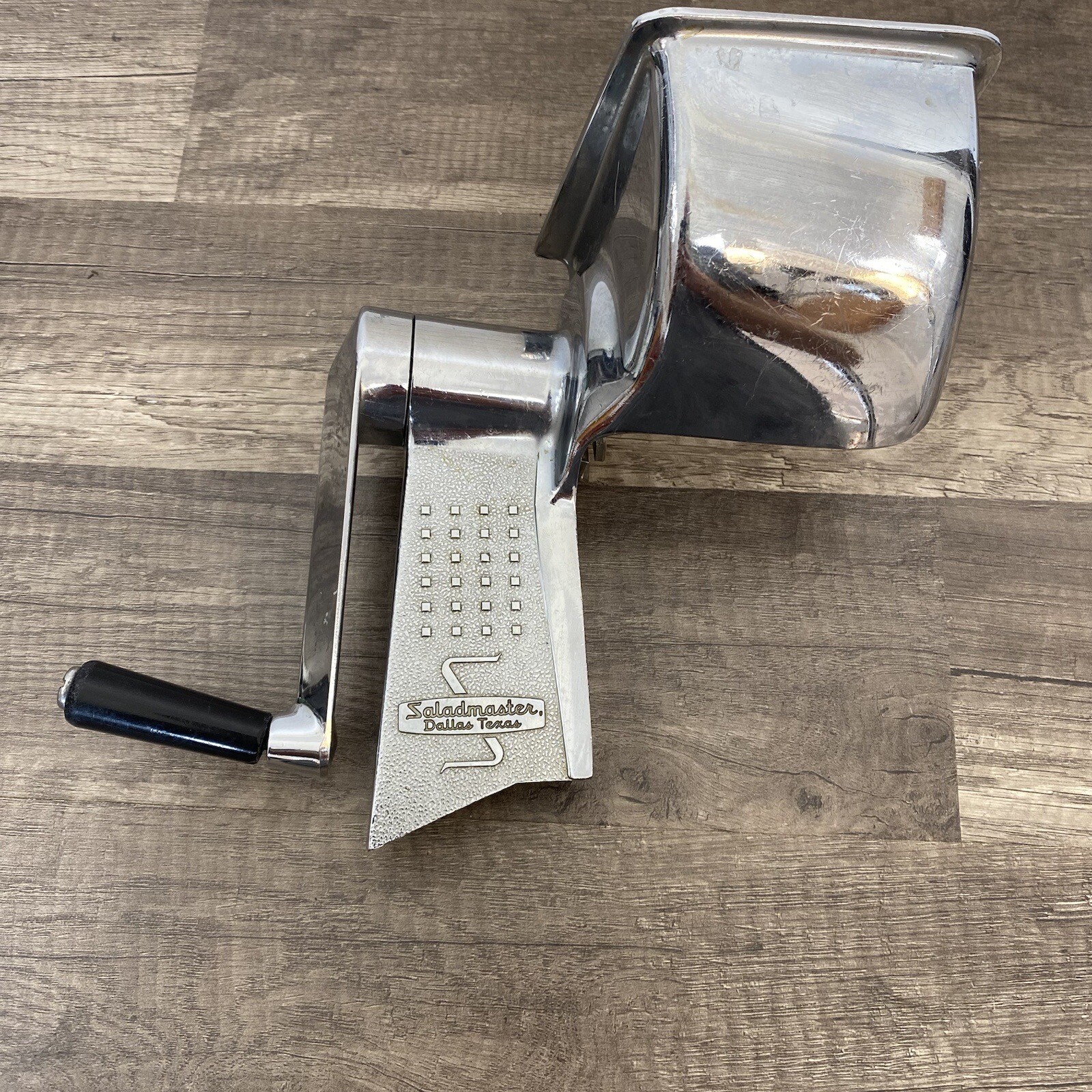 Saladmaster Main Head ONLY With Hand Crank Handle – Parts – NO Base