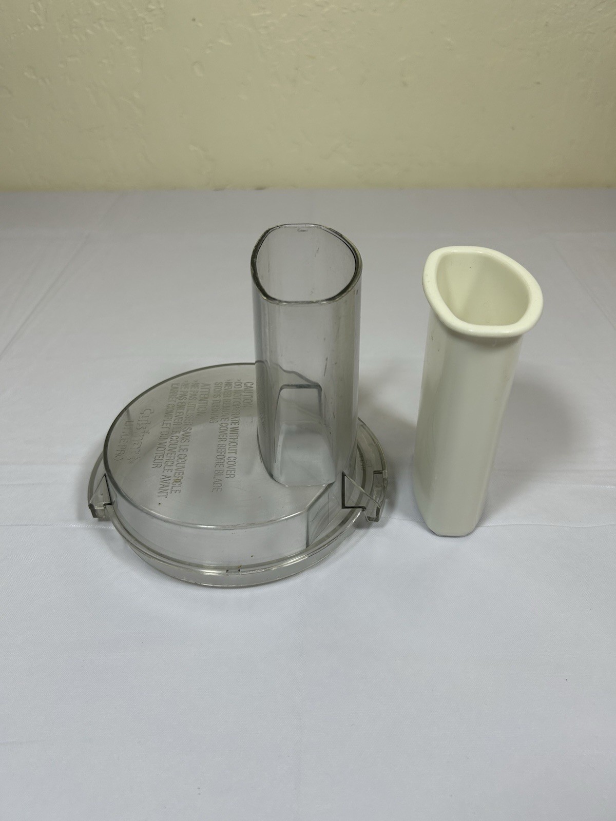 Cuisinart Handy Prep DFP-3 Lid & Pusher Replacement Part DLC-504TX