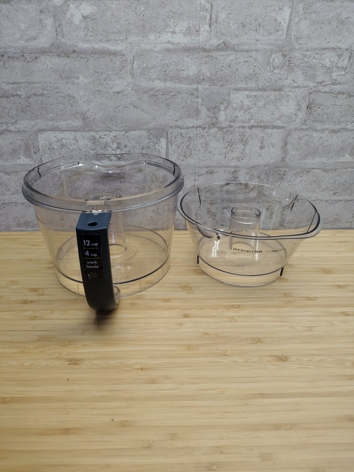 Cuisinart Elite 12 Cup Food Processor Large & Small Work Bowl FP-12LWBT FP12SWBT