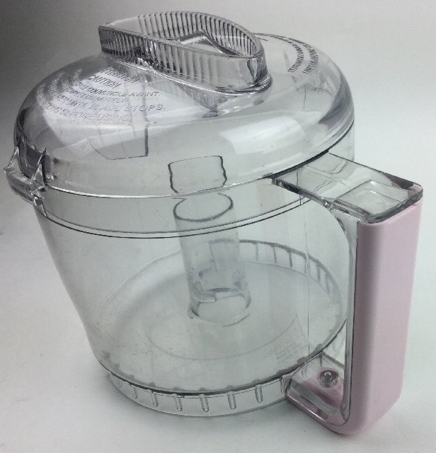 Cuisinart DLC-2AWB & 2AWBC Mini-Prep Plus Food Processor Pink Bowl And Lid