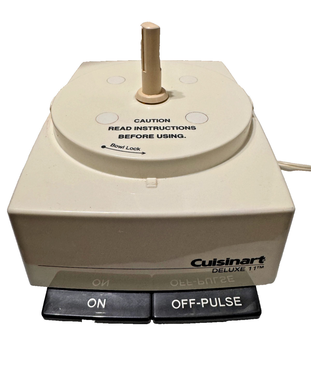 Cuisinart Deluxe 11 Food ProcessorMotor Base Only Replacement Works Parts Only