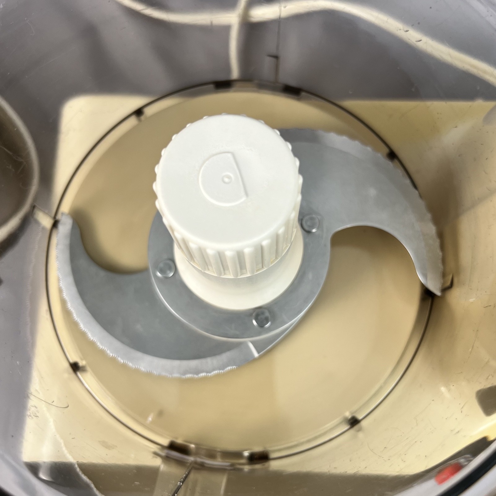 Toshiba Food Processor TFP‑1200 Japan Vintage Tested Works S Blade & Pusher