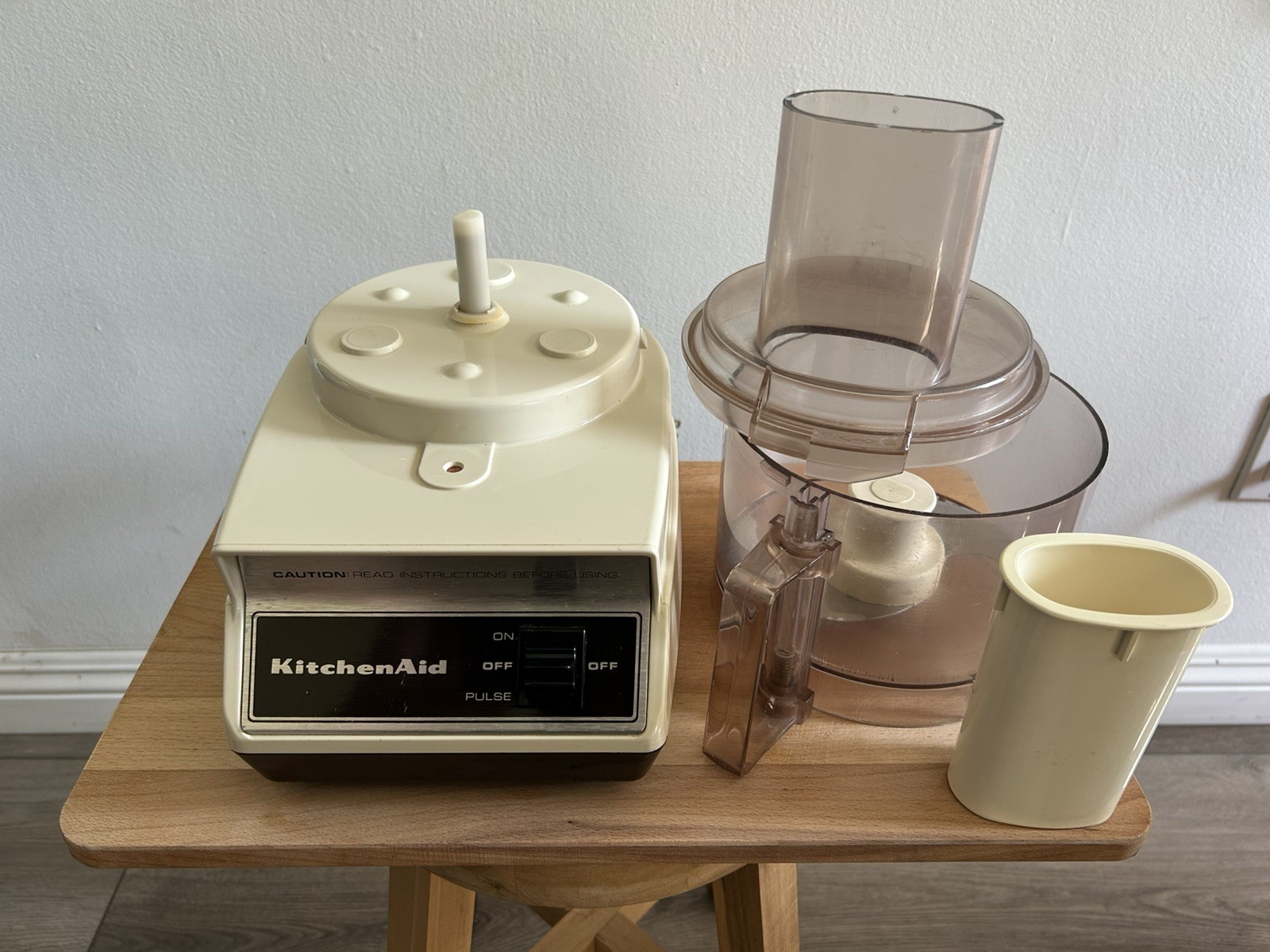 Vintage KITCHEN-AID FOOD PROCESSOR KFP 400 Tested and Works
