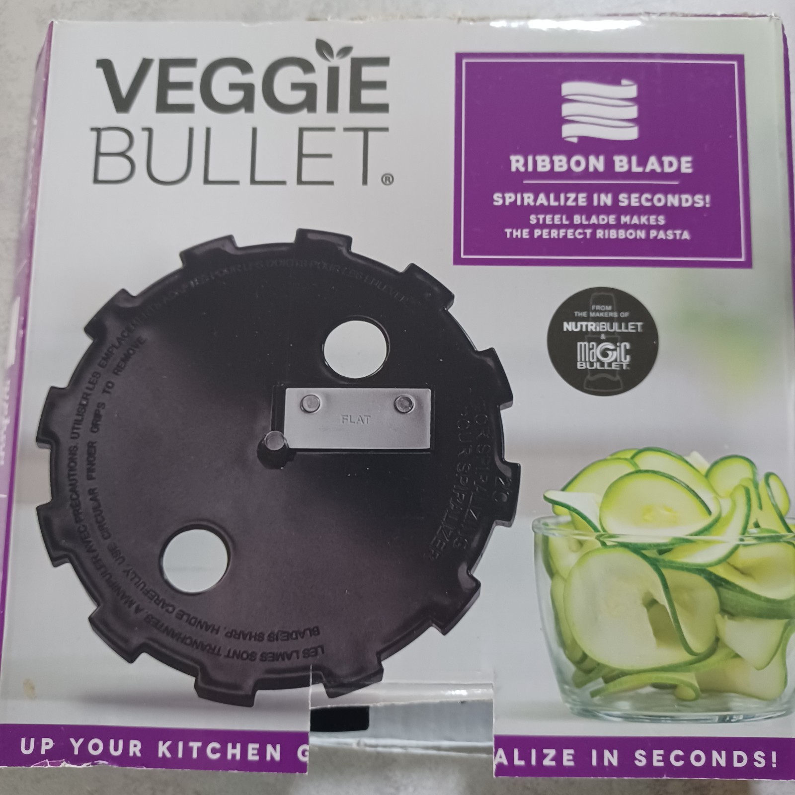 Veggie Bullet VB-101 / VB-102 Replacement Blade Set LOT Spiralizer Slicer Shred