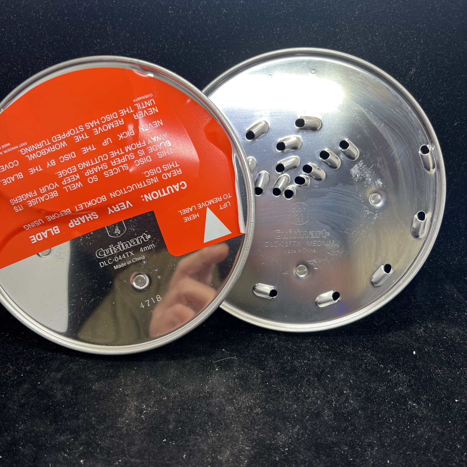 Cusinart Food Processor Replacement Blades DLC-037 & DLC-044 fits DLC-7 Stem