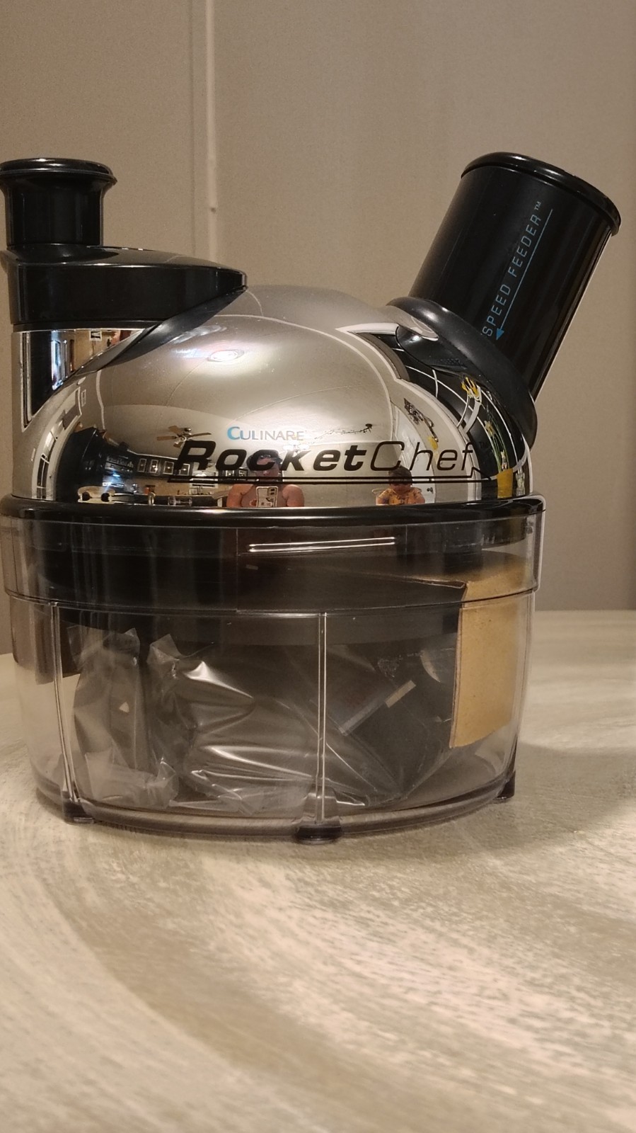 Culinare Rocket Chef Food Processor /Supreme Ice Cream Set BDA 05056 NWOB