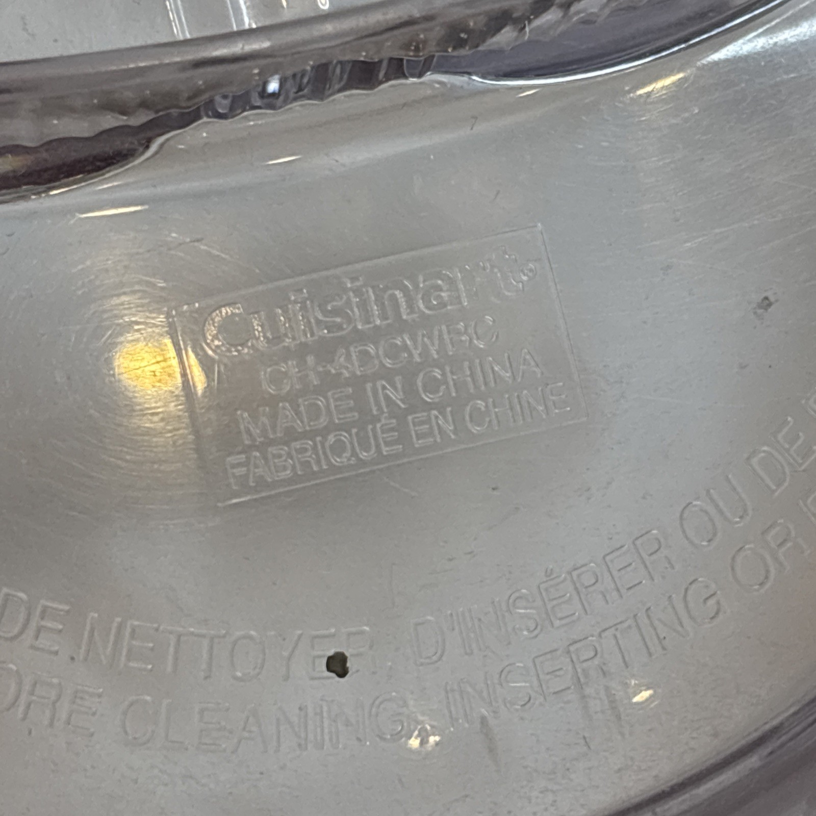 Cuisinart Mini-Prep Plus DLC-2A Food Processor Parts Lot Motor Base Lid Blade
