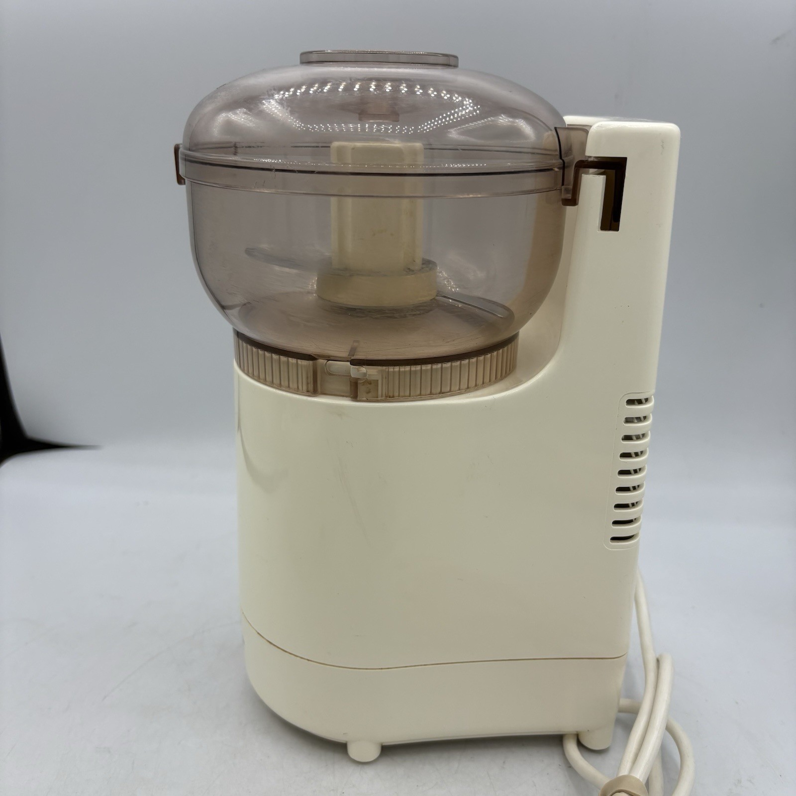 Vintage Sunbeam Food Processor Oskar 14081 Chop Shred France w Accessories